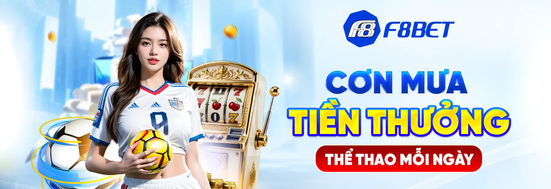 Banner chuyên mục Casino Live, Slot và Bắn cá trên F8bet